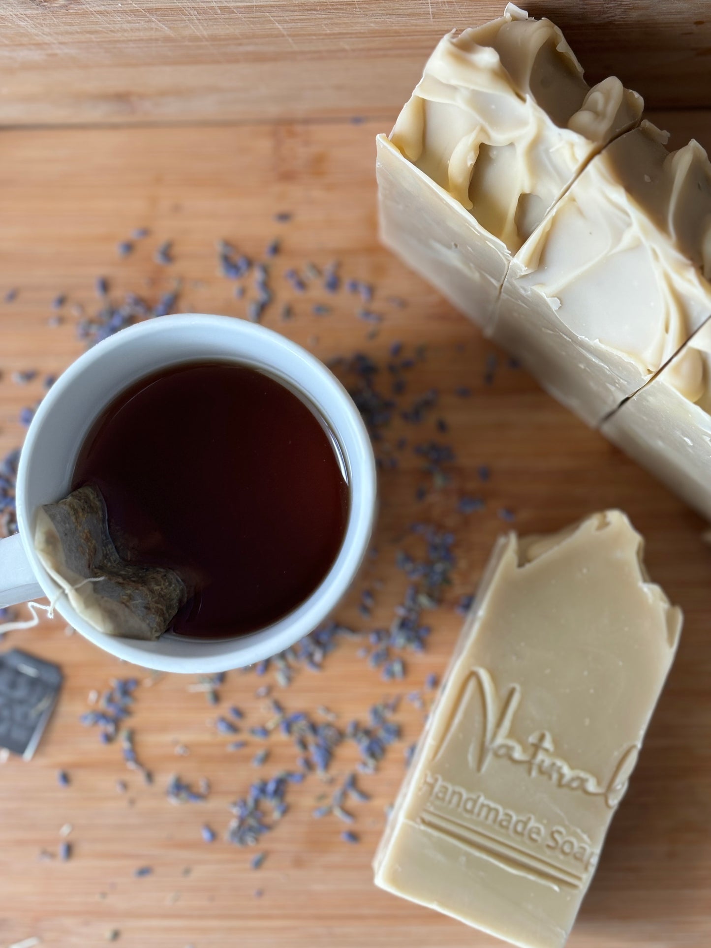 Lavender and Chamomile Tea Soap