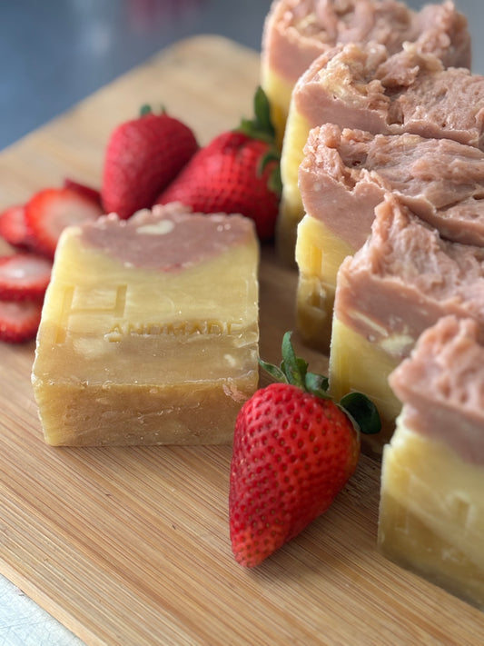 Strawberry Cheesecake Soap